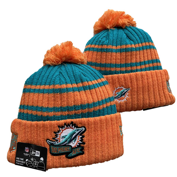 Miami Dolphins Knit Hats 091